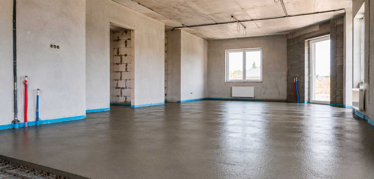 Готовая бетонная смесь для полов, стяжек и внутренних оснований